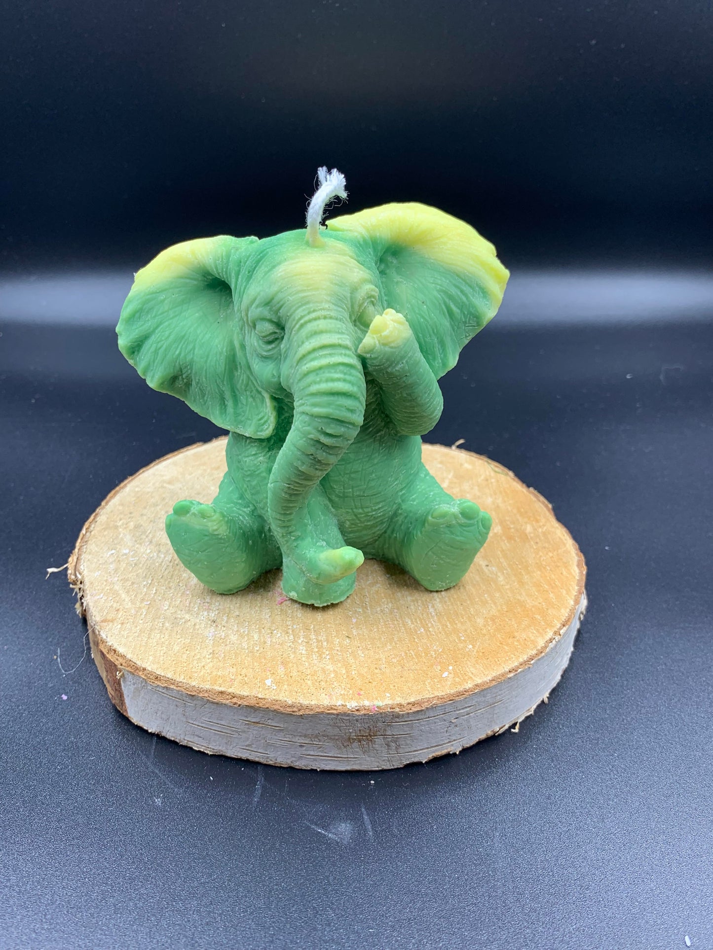 Bougies éléphant qui pleure