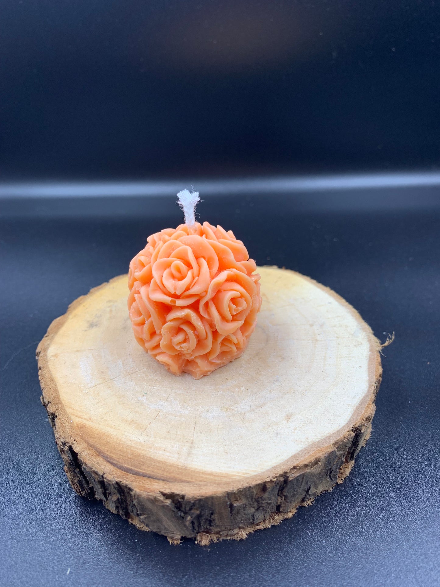 Bougies petite boule rose