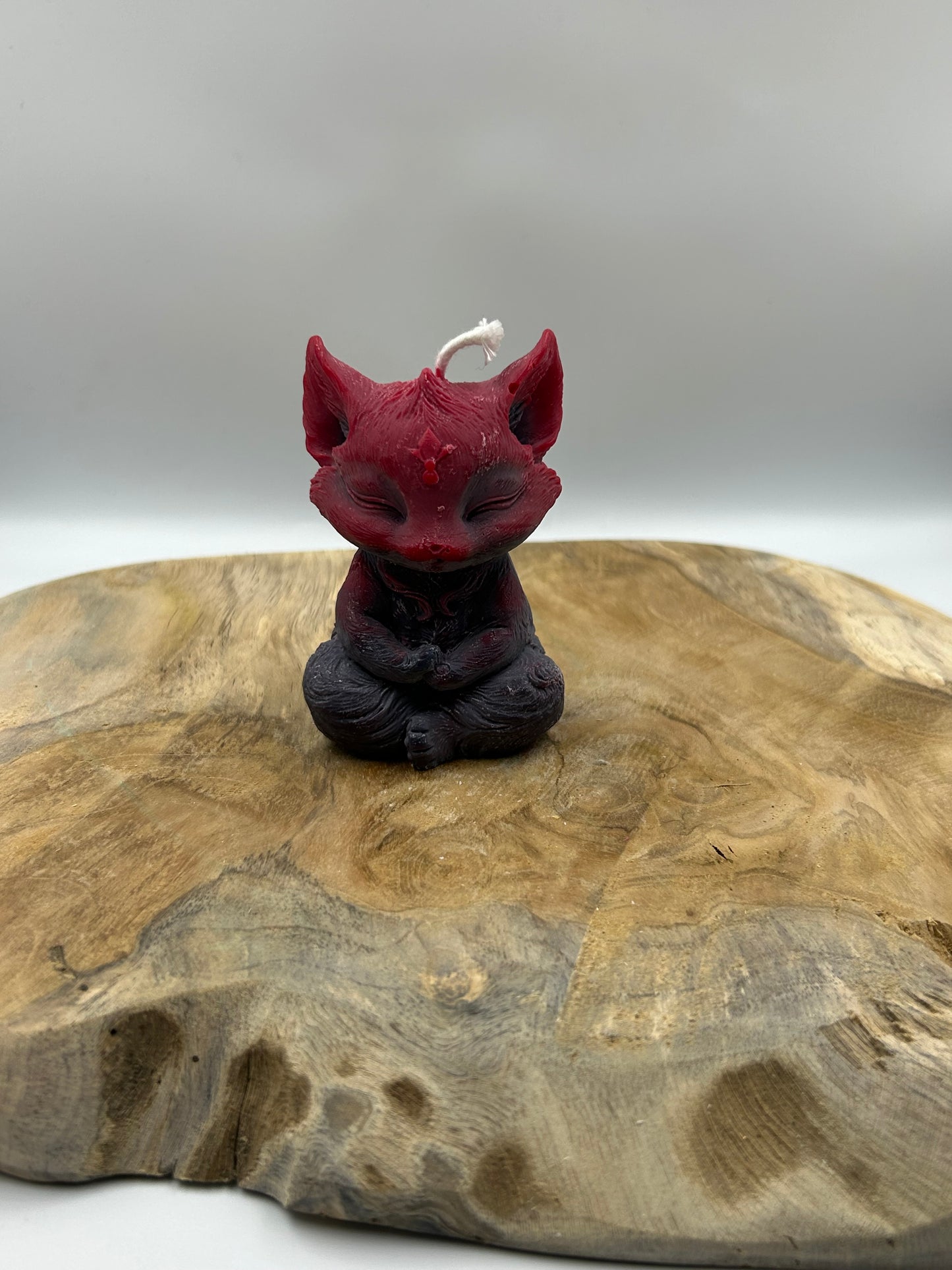 Renard rouge gris