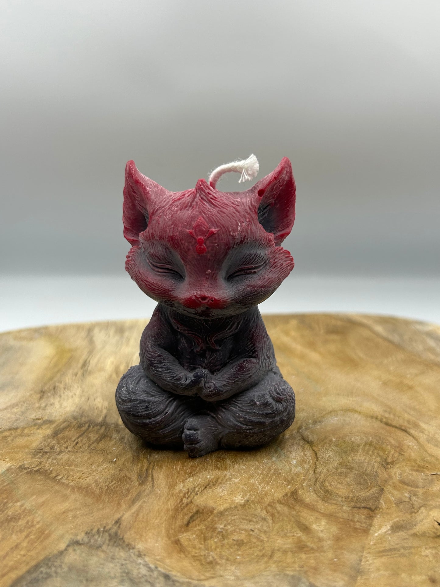 Renard rouge gris