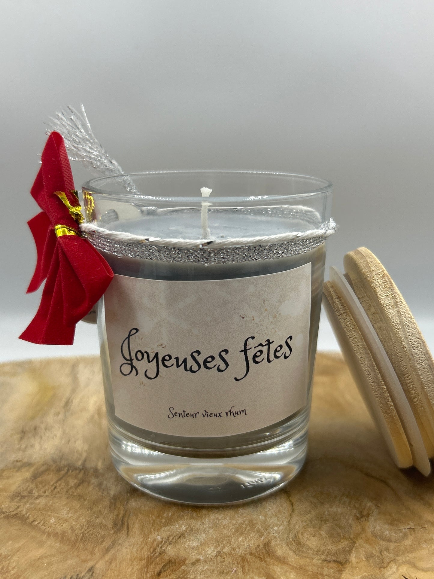 Bougies parfumées de Noël