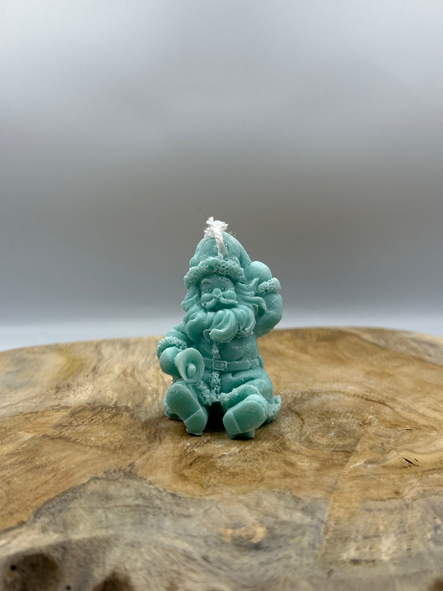 Bougies père Noël assis