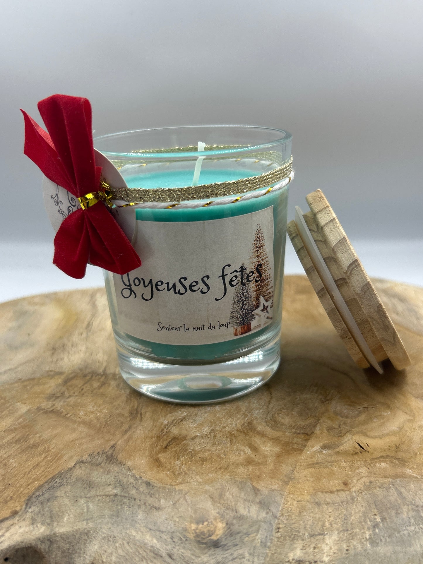 Bougies parfumées de Noël
