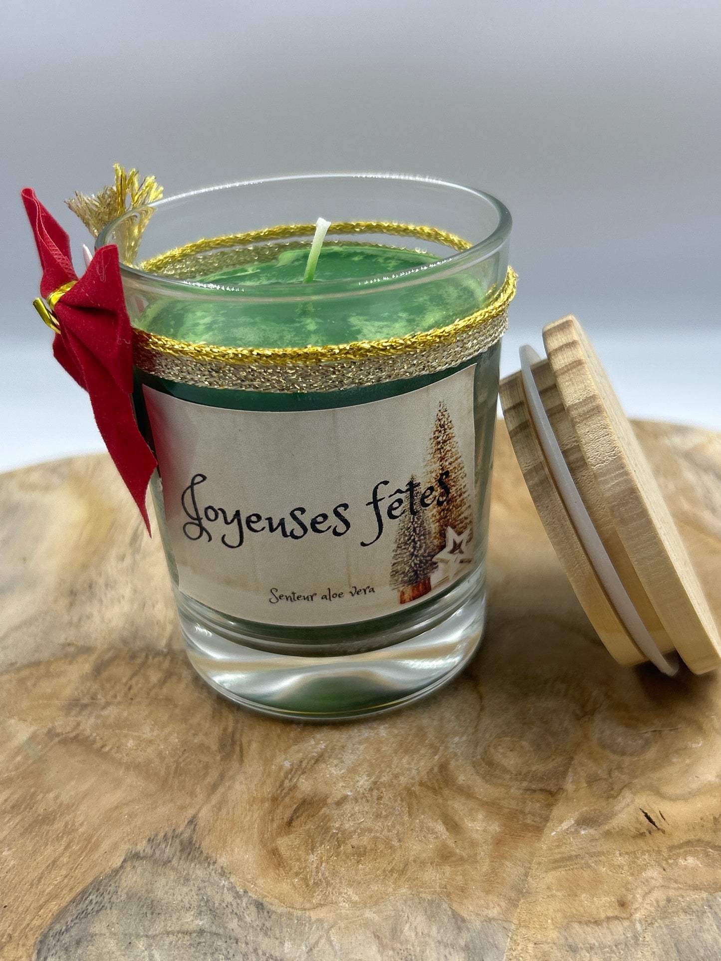 Bougies parfumées de Noël