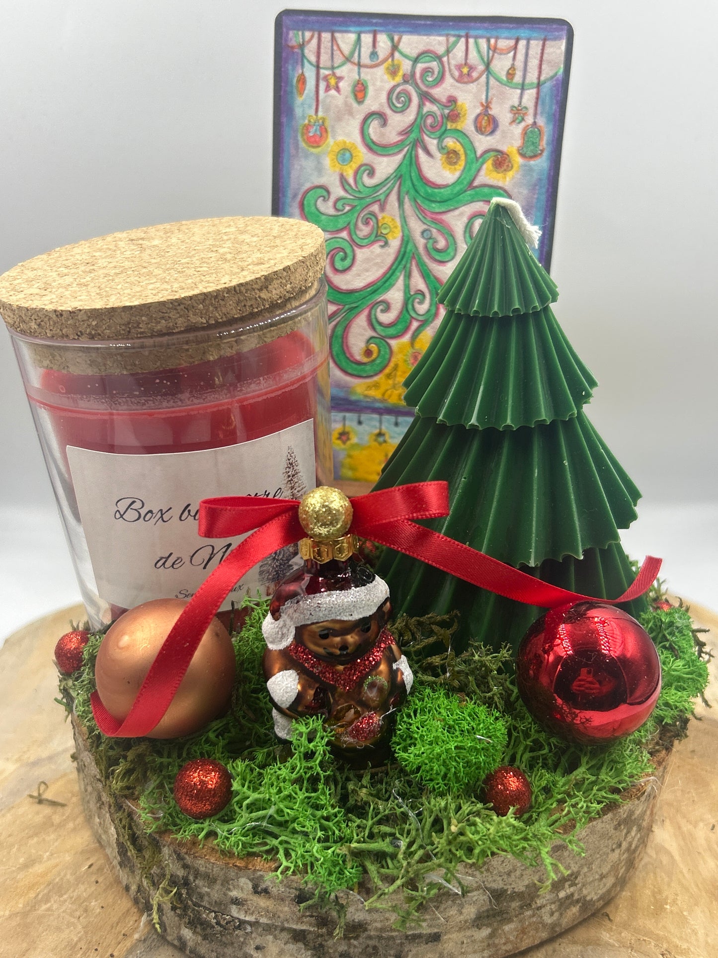 Box bien être de Noël houx