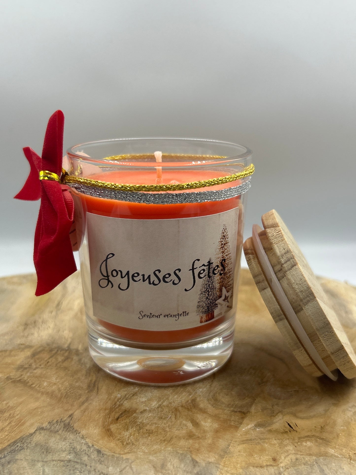 Bougies parfumées de Noël