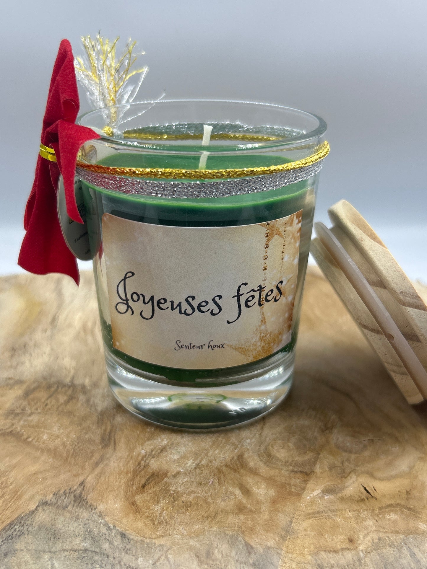 Bougies parfumées de Noël