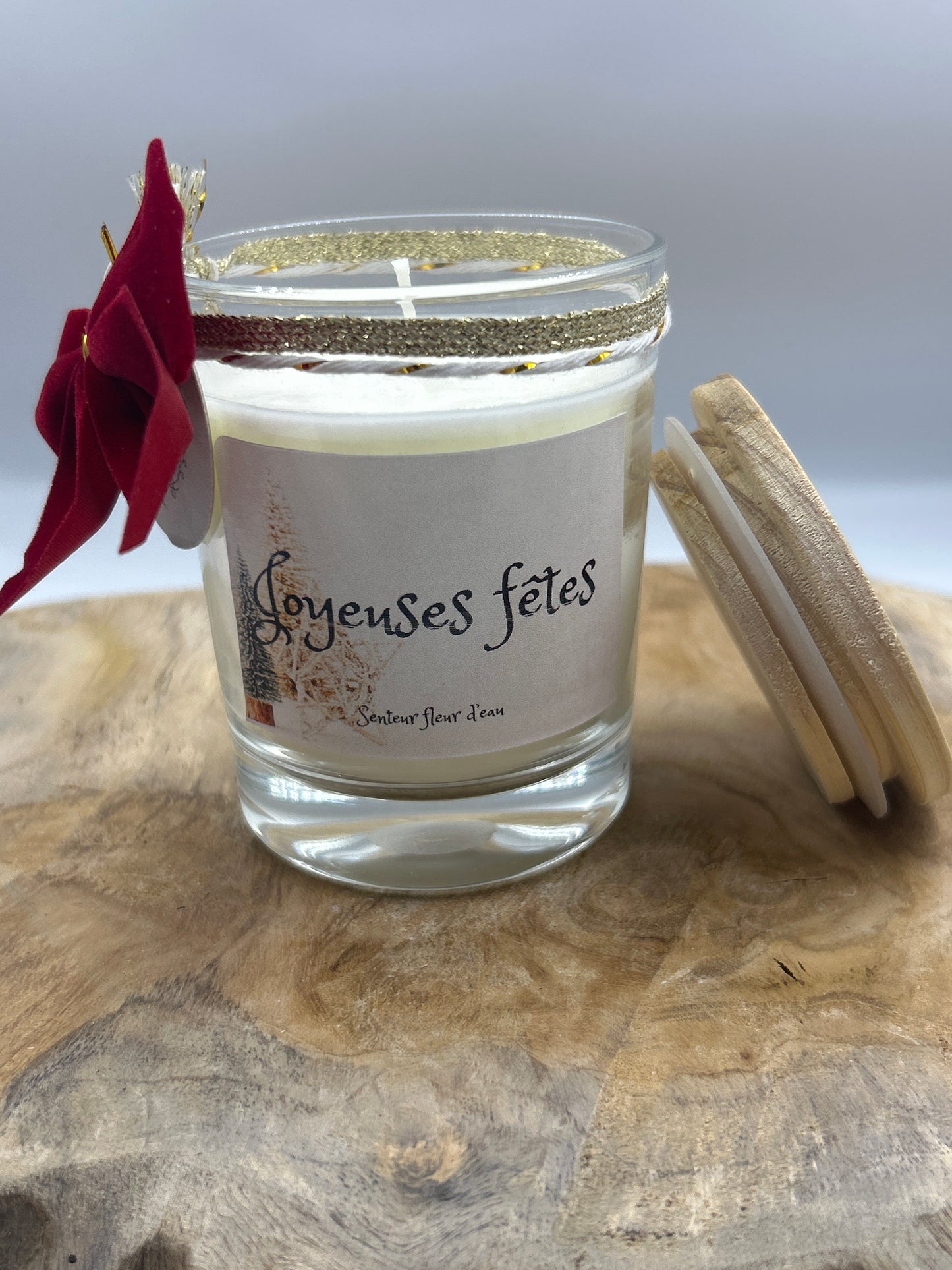 Bougies parfumées de Noël