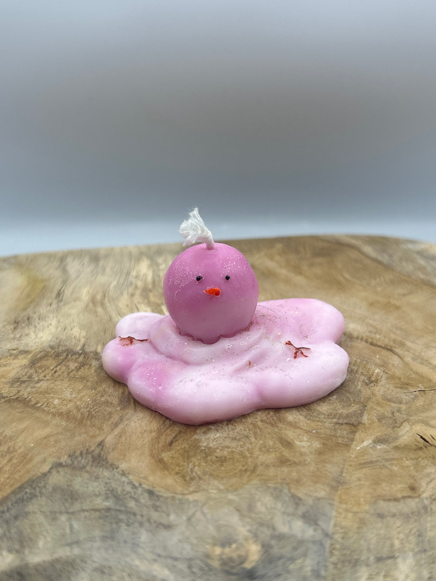 Bougies bonhomme de neige fondu