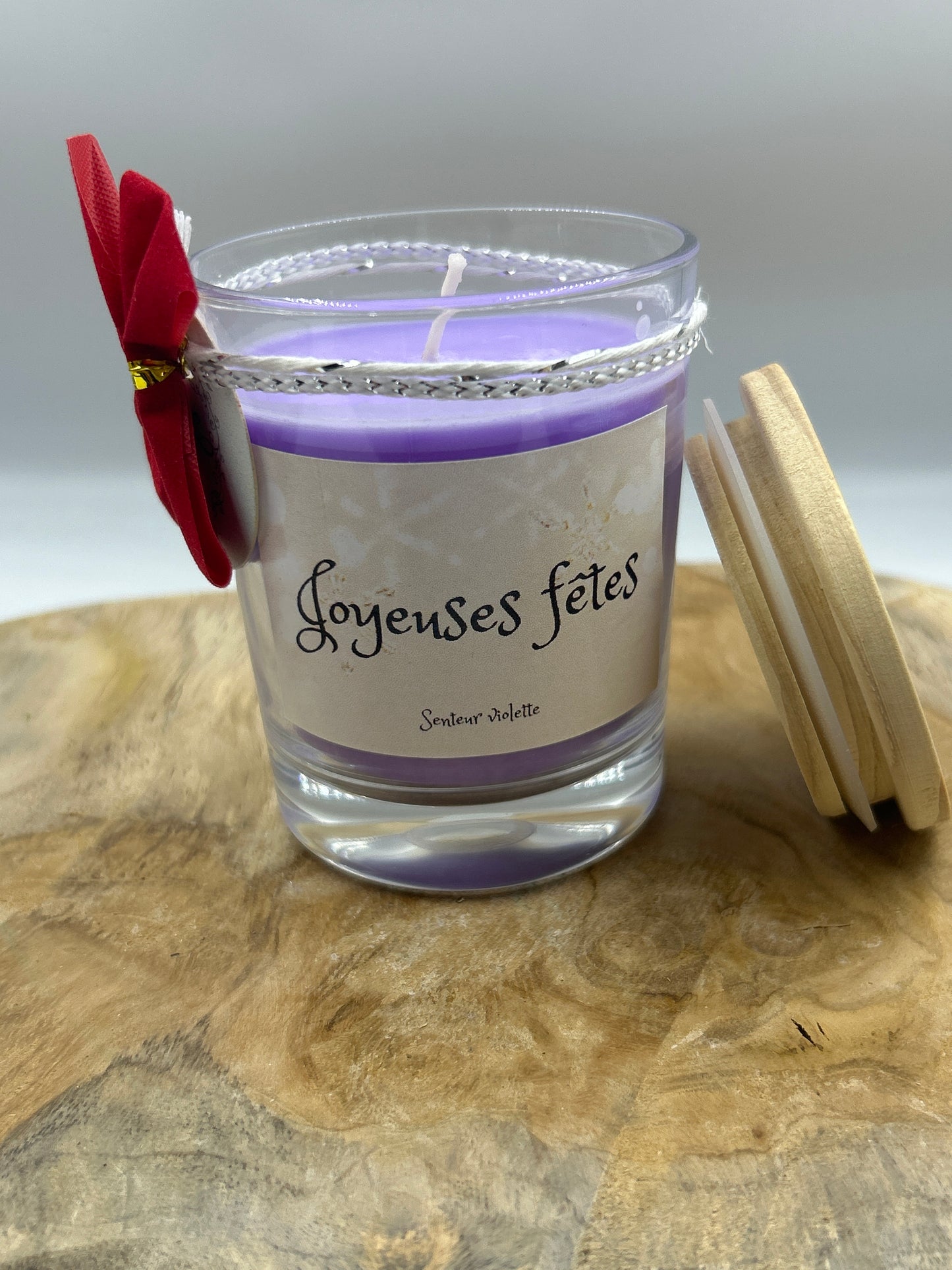 Bougies parfumées de Noël