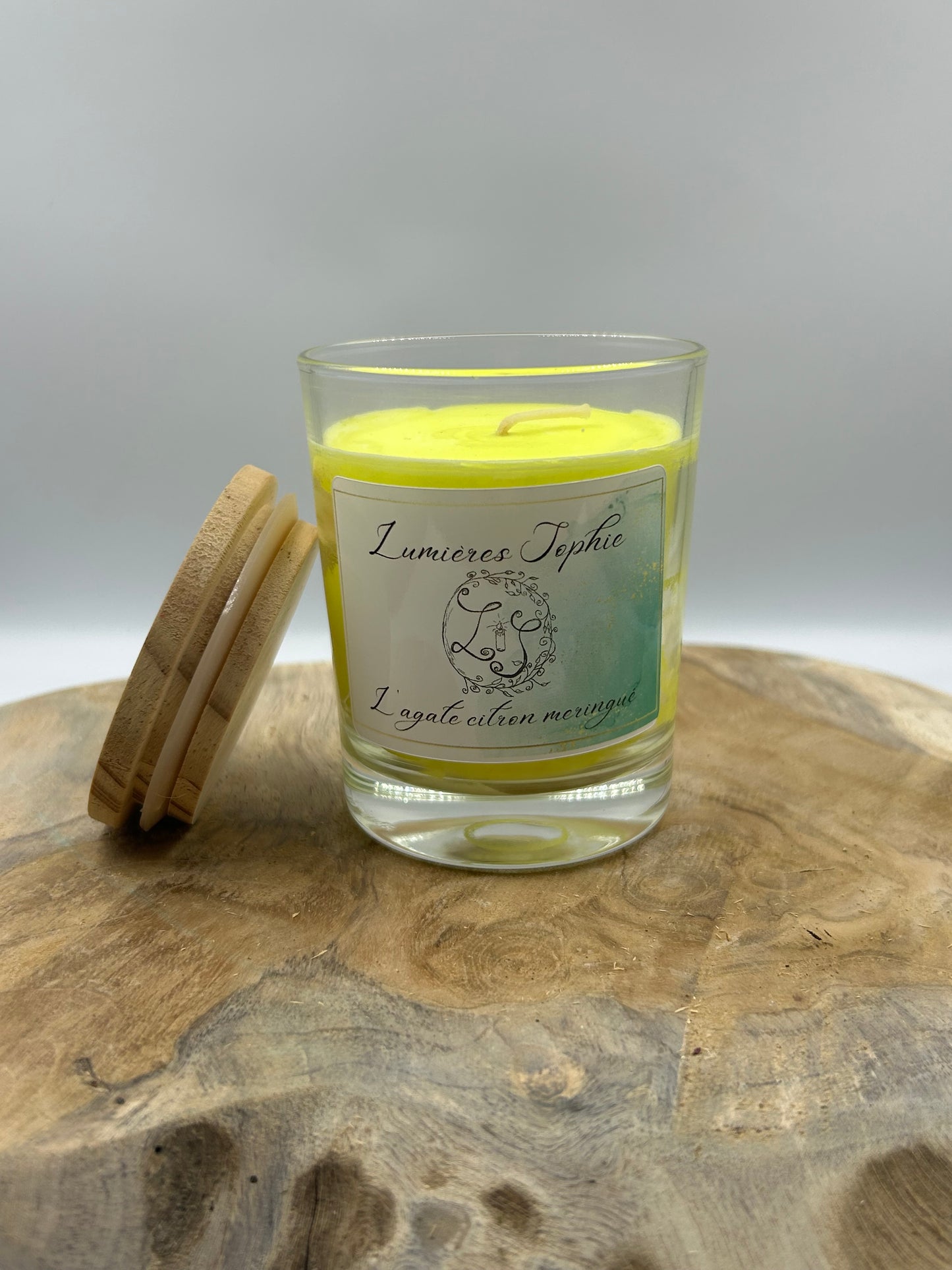 Bougies agate parfumées