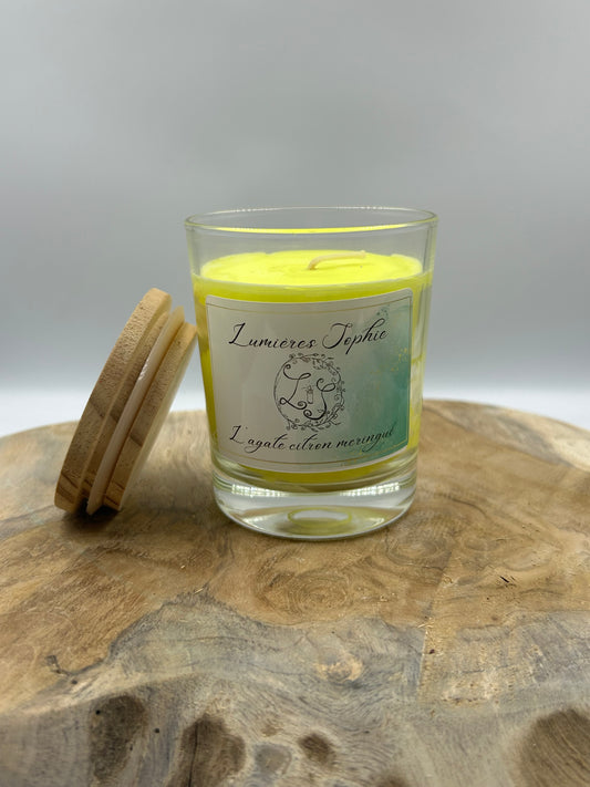 Bougies agate parfumées