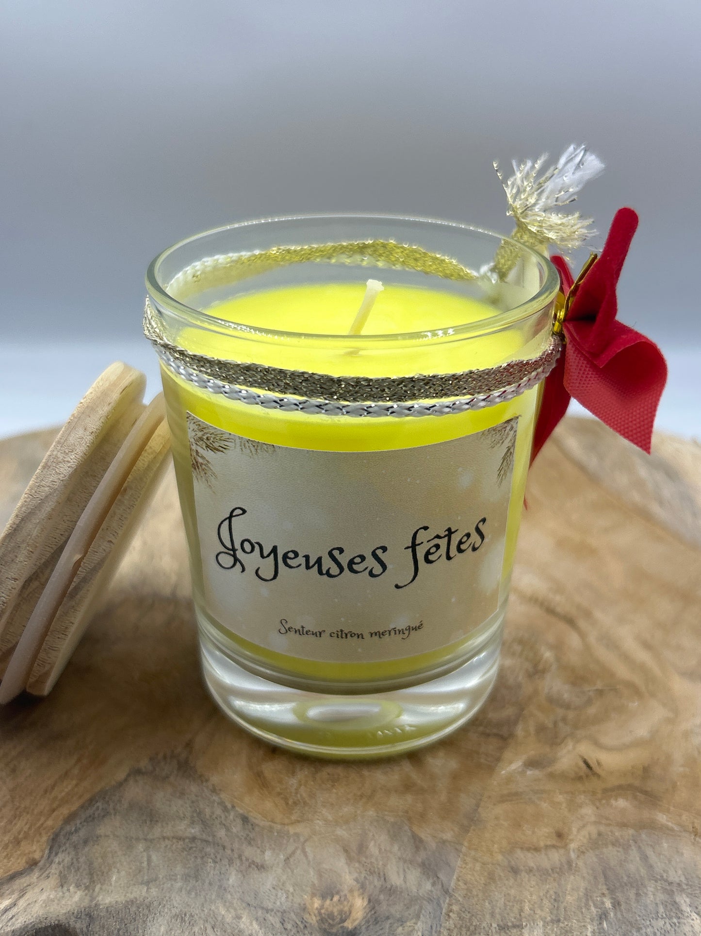 Bougies parfumées de Noël