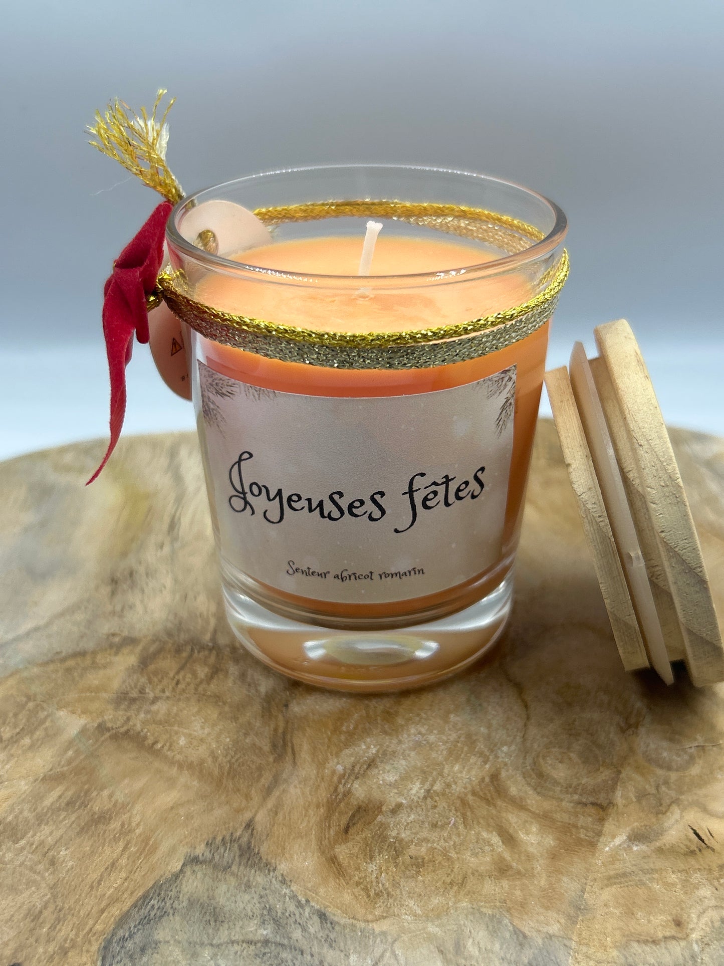 Bougies parfumées de Noël