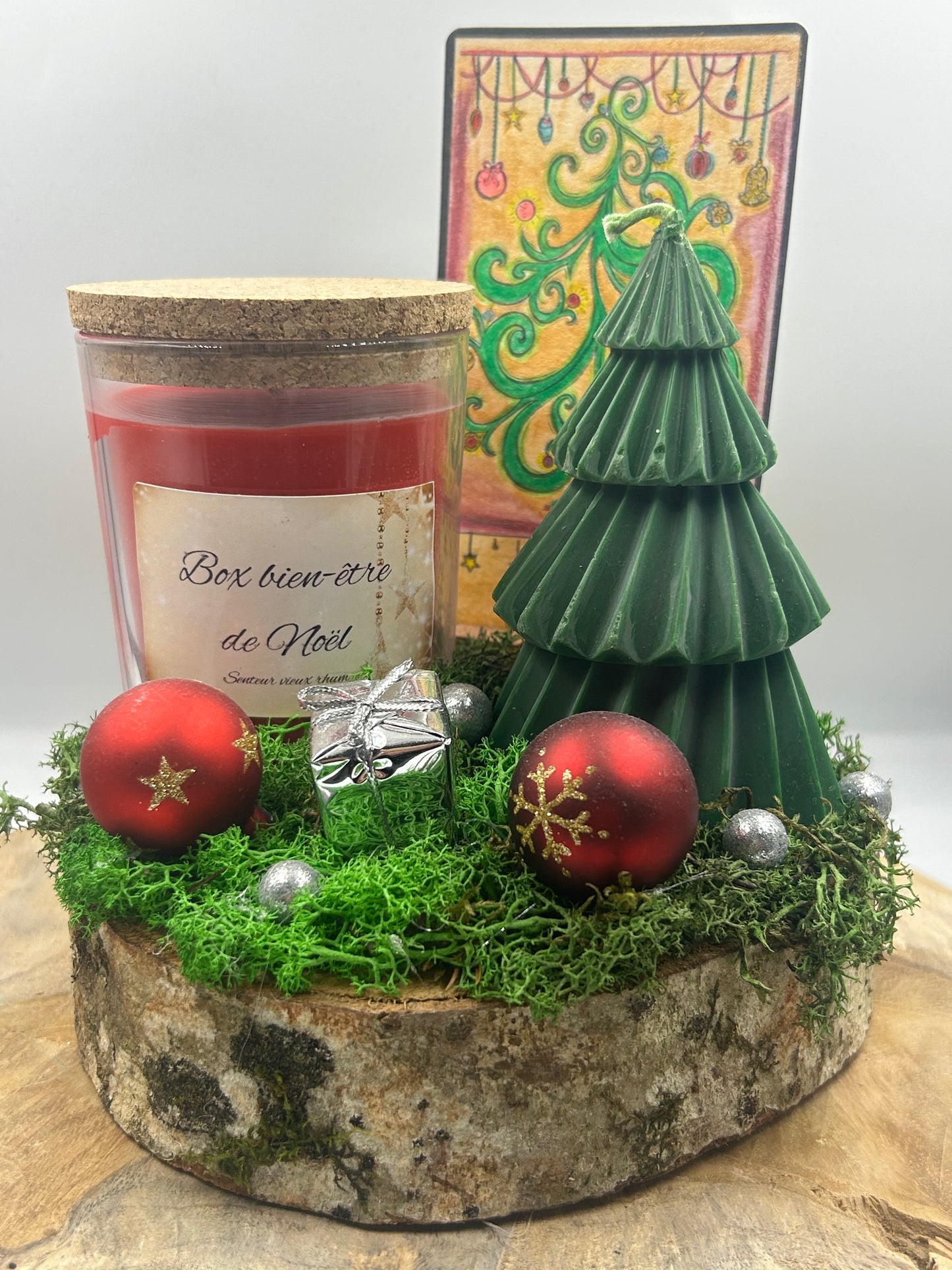 Box bien être de Noël vieux rhum