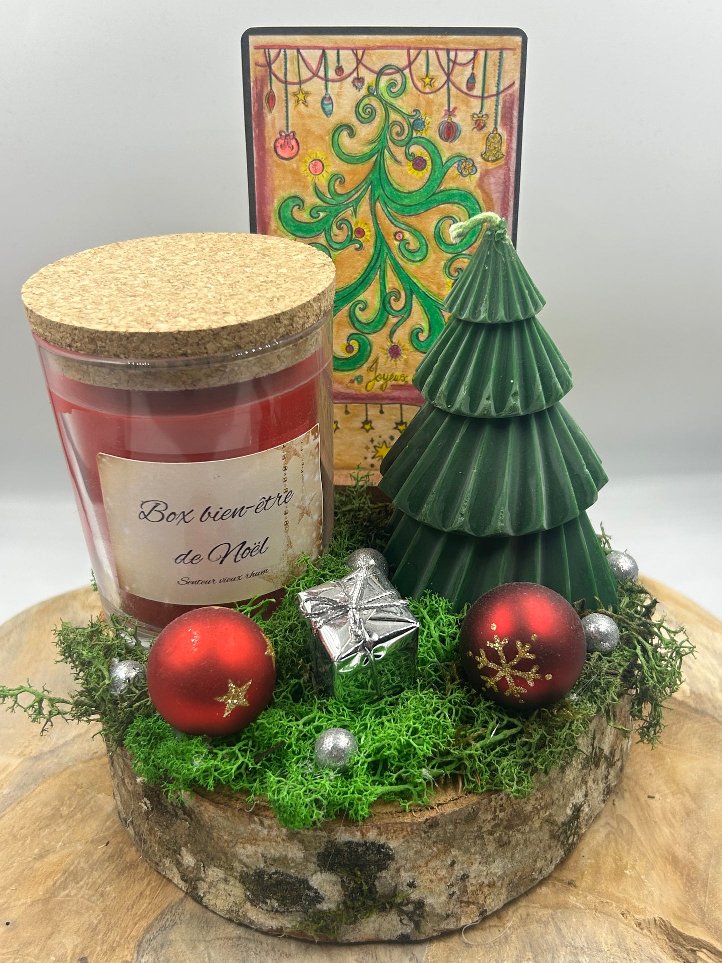 Box bien être de Noël vieux rhum