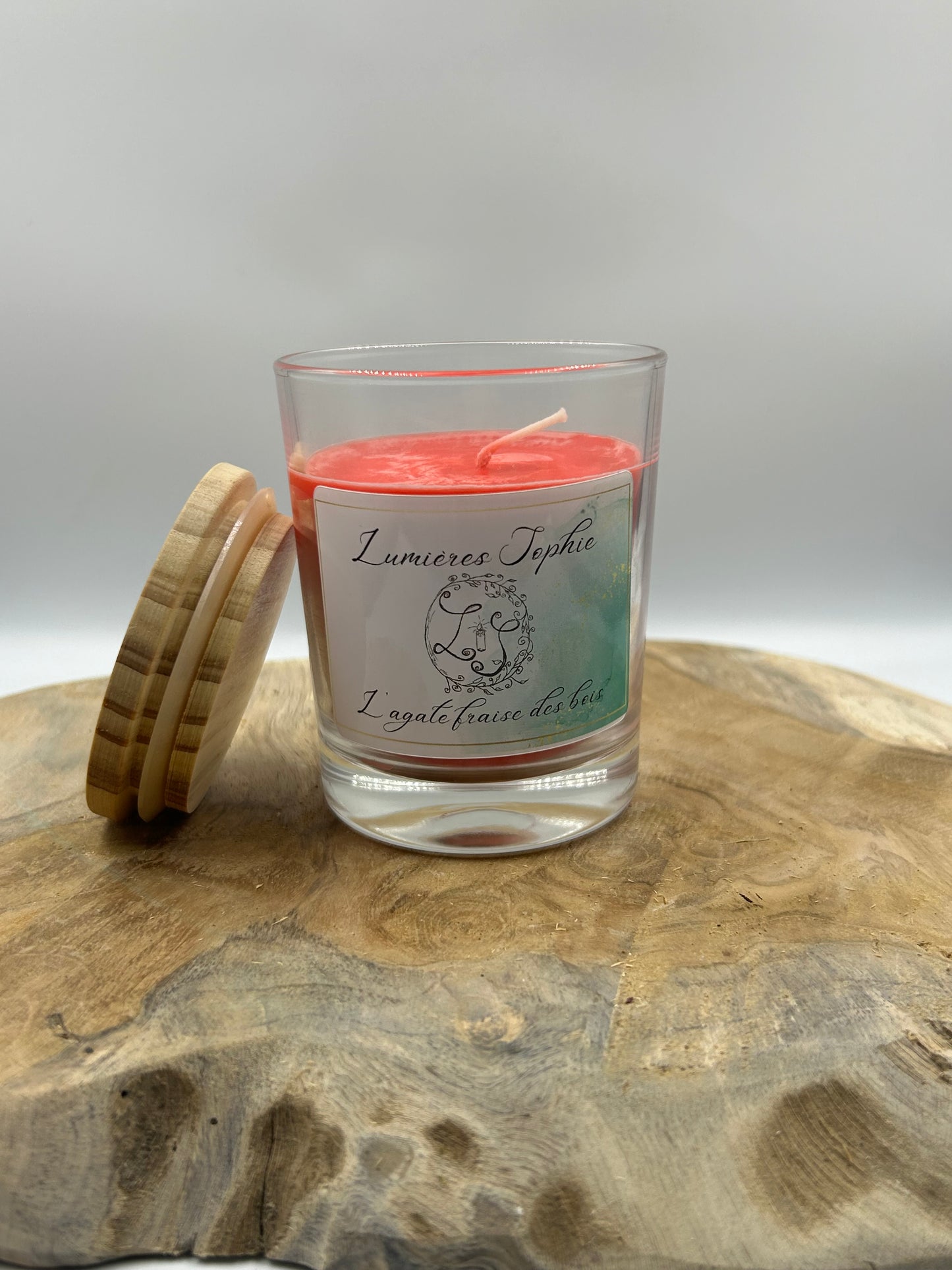 Bougies agate parfumées