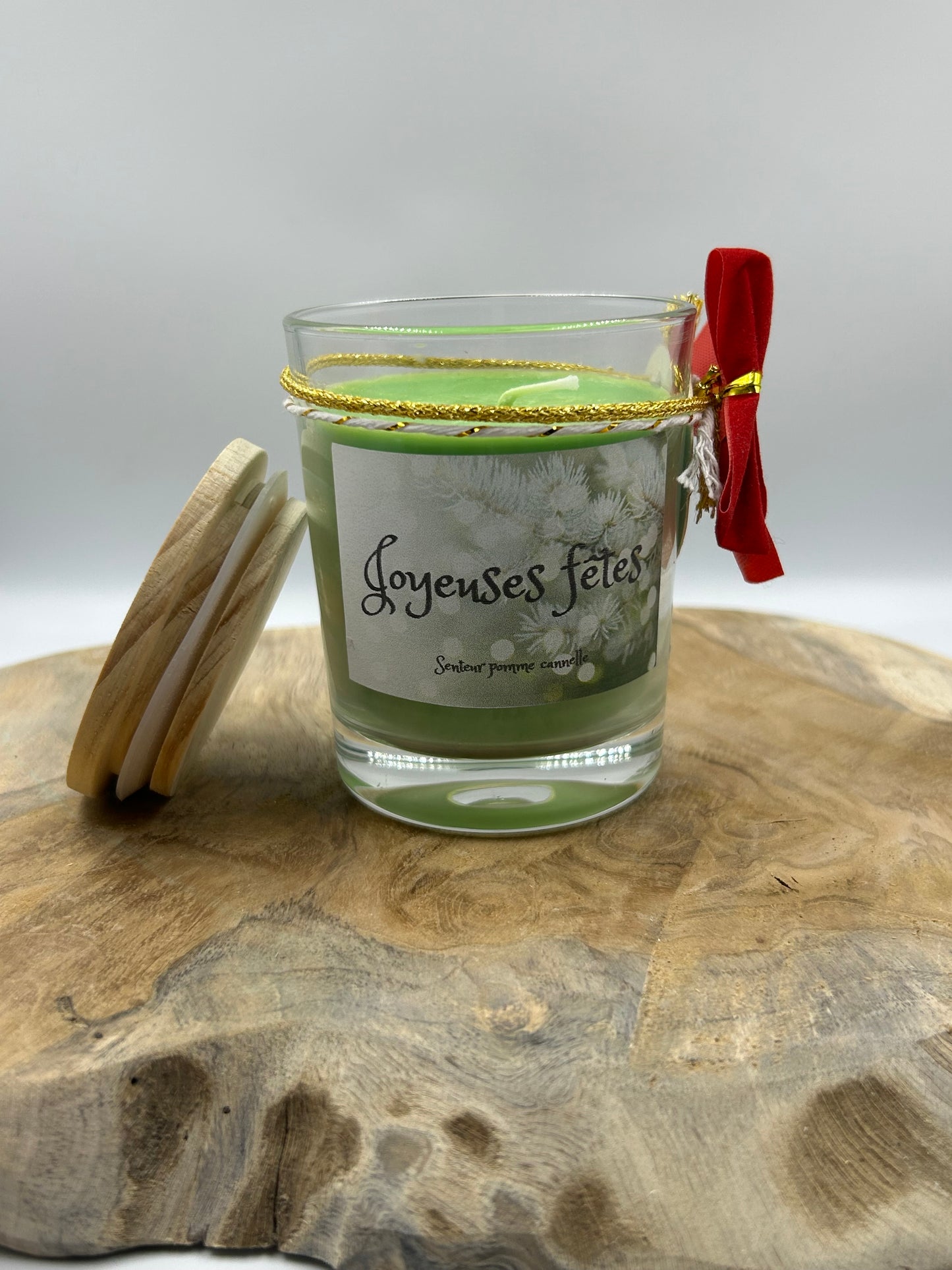 Bougies parfumées de Noël