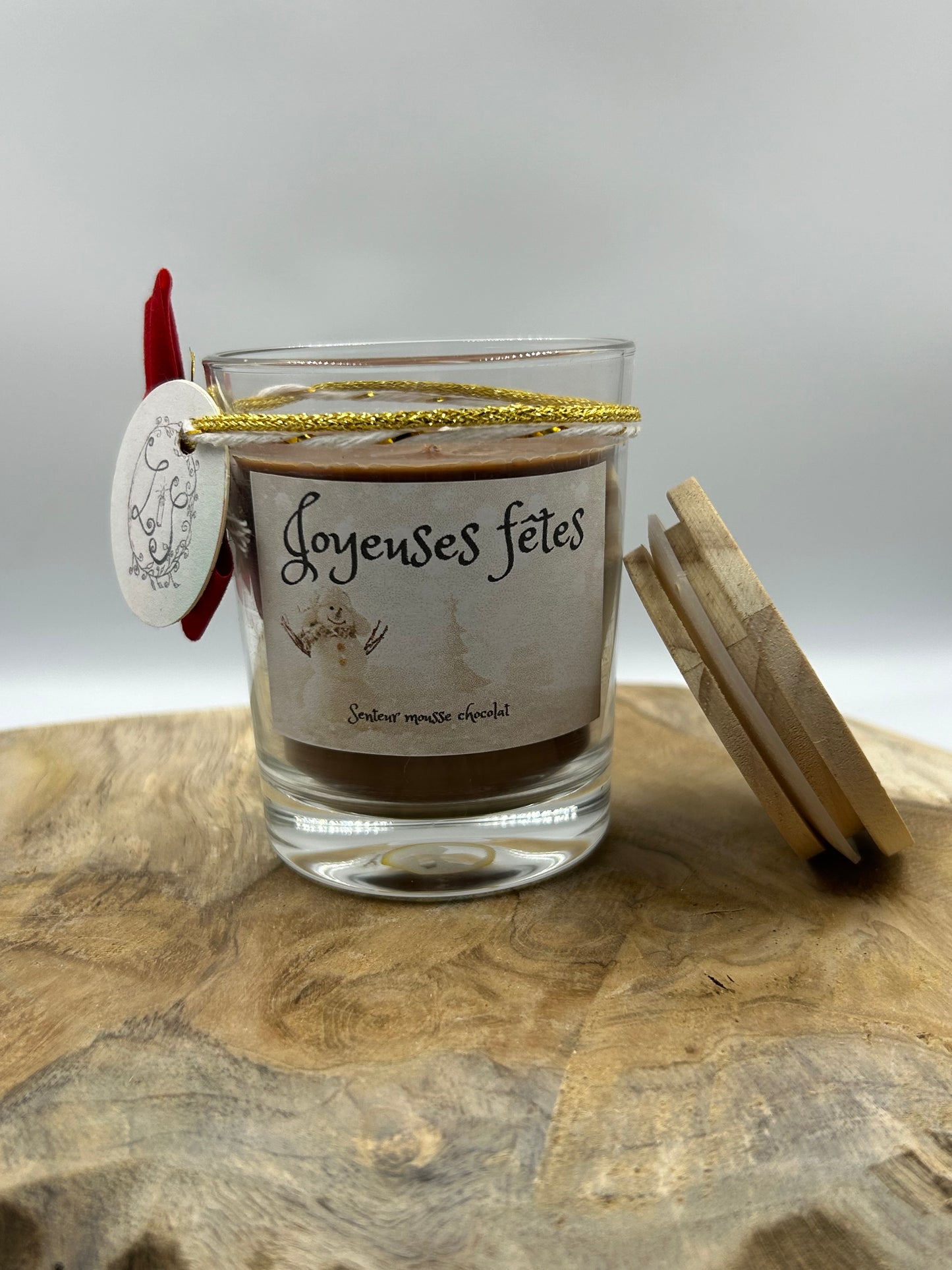 Bougies parfumées de Noël