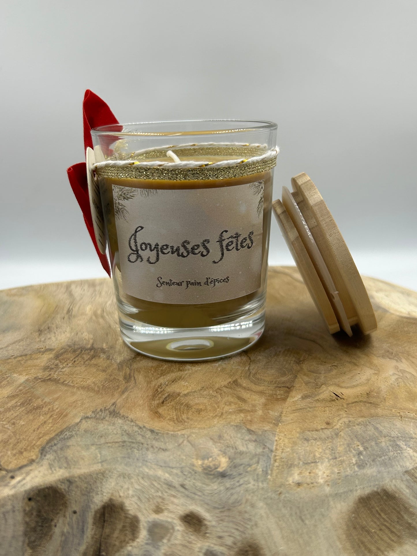 Bougies parfumées de Noël